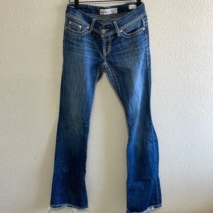 BKE Distressed Jeans Long length